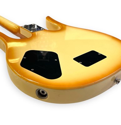 Lot 392 - THE PAUL HEMMINGS COLLECTION- THE LA'S - LEGENDARY LEE MAVERS USED HONDO DANELECTRO GUITAR.