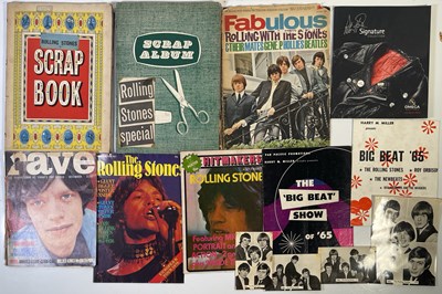 Lot 408 - THE ROLLING STONES - MEMORABILIA INC ORIGINAL 65 NEW ZEALAND PROGRAMME.