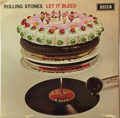 Lot 728 - THE ROLLING STONES - LET IT BLEED LP (ORIGINAL UK/EU STEREO PRESSING WITH 2 POSTERS - SKL 5025)