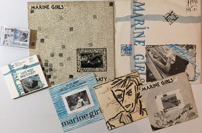 Lot 1153 - MARINE GIRLS - COLLECTORS PACK (LPs/ 7"/ CD & CASSETTE)