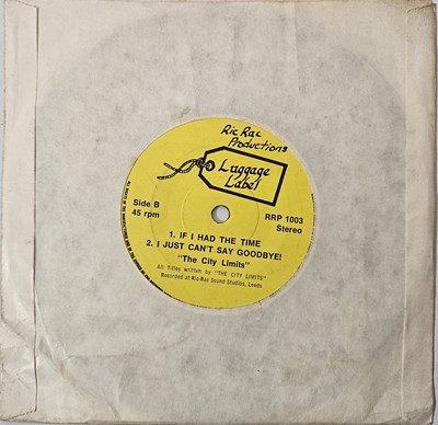 Lot 6 - THE CITY LIMITS - MORSE-CODE MESSAGES 7" (UK ORIGINAL - INC LETTER TO JOHN - RRP 1003)