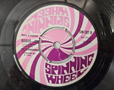 Lot 7 - THE CIMARONS - SOUL FOR SALE 7" (REGGAE - UK ORIGINAL - SPINNING WHEEL - SW-107)