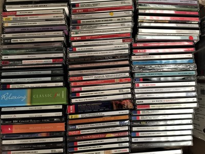 Lot 1156 - CLASSICAL CDs/ CASSETTES COLLECTION