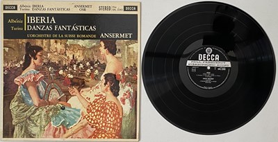 Lot 774 - ANSERMET - ALBENIZ/TURINA: IBERIA LP (UK ED1 - DECCA - SXL 2243)