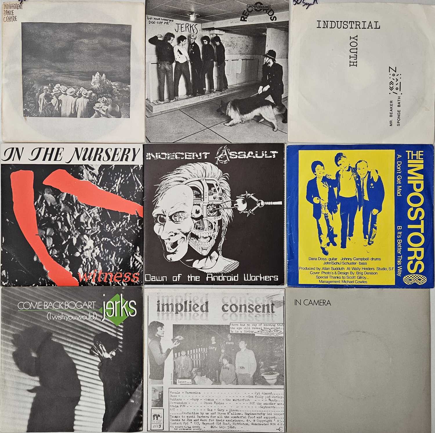 Lot 10 - PUNK/ POST PUNK/ POWER POP - 7" RARITIES PACK
