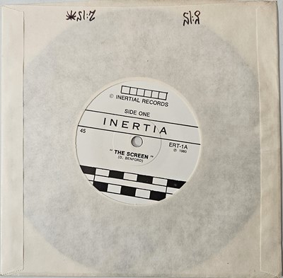 Lot 11 - INERTIA - THE SCREEN/ A SUBMARINE 7" (UK ORIGINAL W/ LETTER - ERT-1)