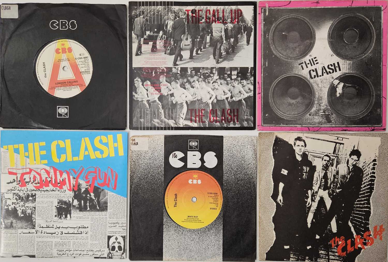 Lot 18 - THE CLASH - 7" PACK (INC PROMOS)