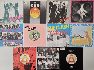 Lot 19 - THE CLASH - 7" PACK (INC MANY PROMOS)