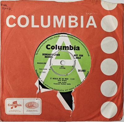 Lot 28 - PINK FLOYD - IT WOULD BE SO NICE 7" (UK S/ SIDED COLUMBIA DEMO - DB 8401)