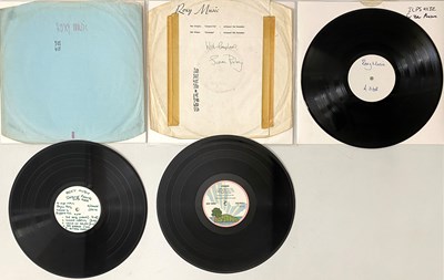 Lot 37 - ROXY MUSIC AND RELATED - LP TEST PRESSINGS PACK
