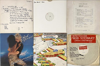 Lot 38 - ROD STEWART AND RELATED - LP PACK (INC ATLANTIC CROSSING WITH JOHNS NOTES)