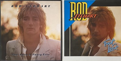 Lot 38 - ROD STEWART AND RELATED - LP PACK (INC ATLANTIC CROSSING WITH JOHNS NOTES)
