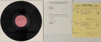 Lot 39 - THIN LIZZY - REMEMBERING PART 1 LP TEST PRESSING (INC LETTER FROM MANAGER/ RELEASE SHEET WITH JOHN'S NOTES ON - SKL 5249)