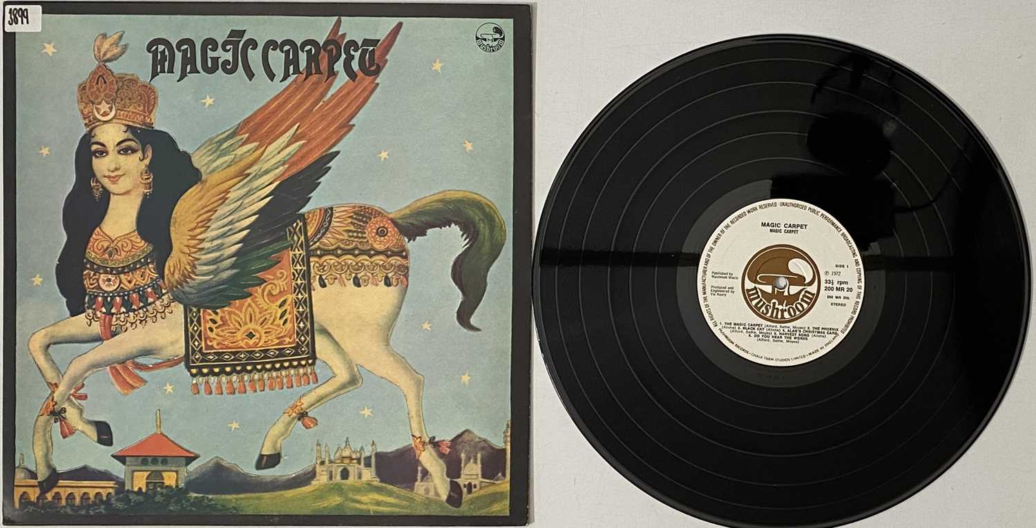 Lot 43 - MAGIC CARPET - MAGIC CARPET LP (UK ORIGINAL - MUSHROOM - 200 MR 20)