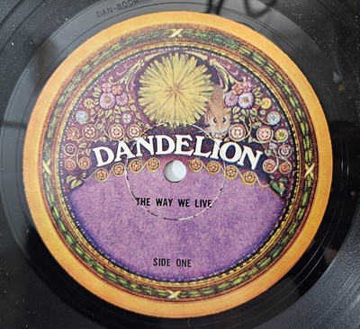 Lot 45 - THE WAY WE LIVE - A CANDLE FOR JUDITH LP (UK ORIGINAL - DANDELION - DAN 8004)