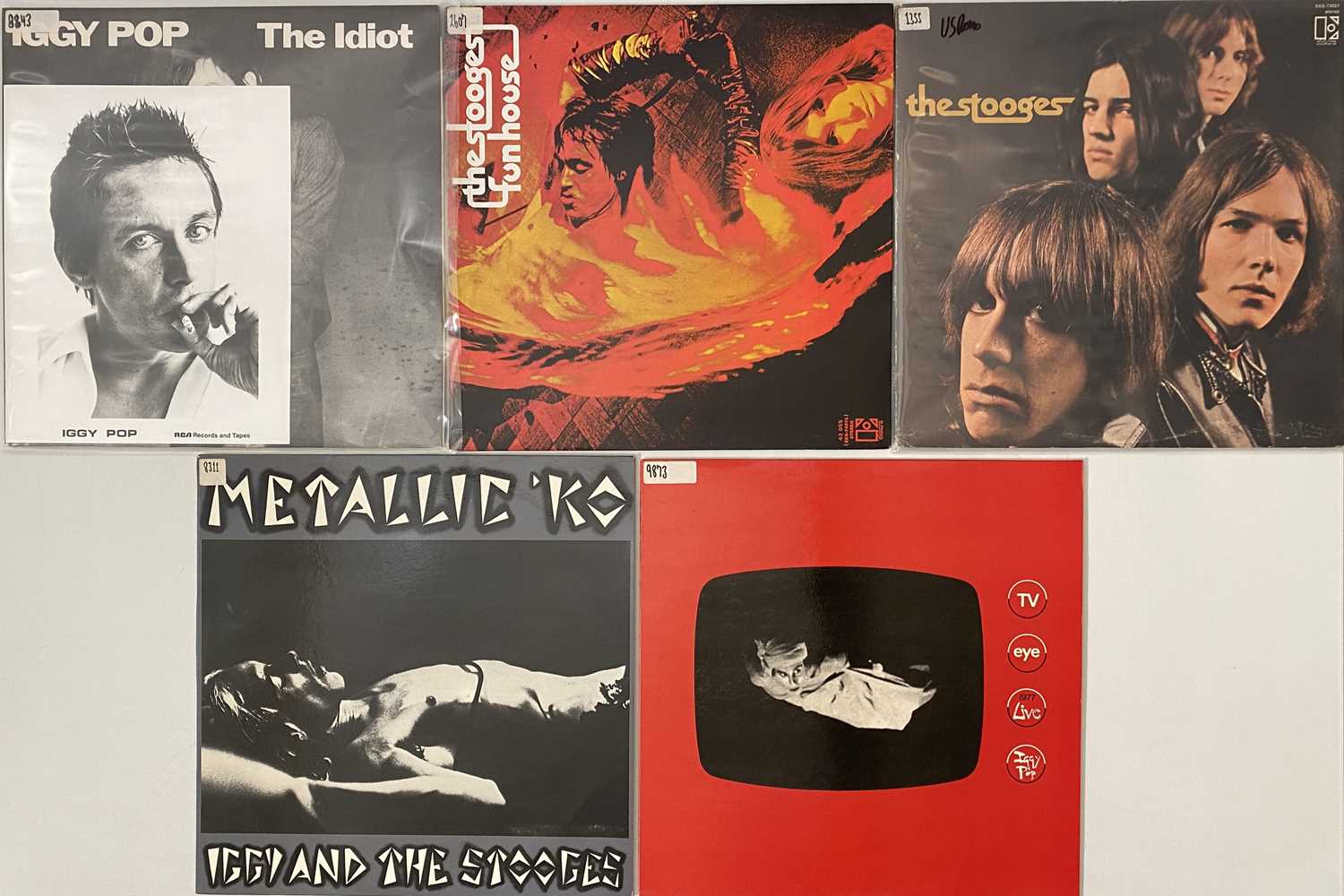 Lot 48 - THE STOOGES/ IGGY POP - LP PACK (INC RARITIES)
