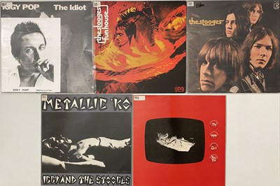 Lot 48 - THE STOOGES/ IGGY POP - LP PACK (INC RARITIES)