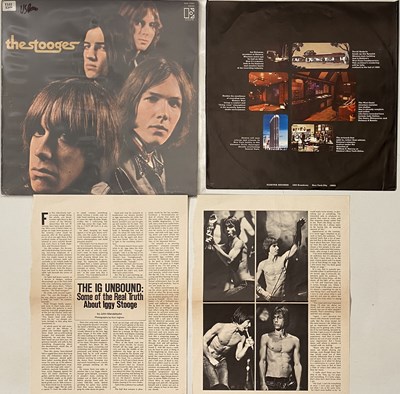 Lot 48 - THE STOOGES/ IGGY POP - LP PACK (INC RARITIES)