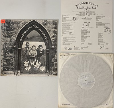 Lot 49 - EDGAR BROUGHTON BAND - SING BROTHER SING LP (UK HARVEST TEST PRESSING - SHVL 772)