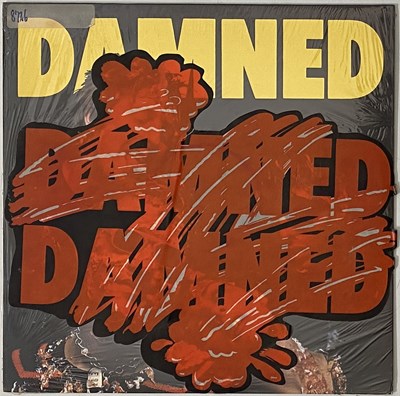 Lot 53 - THE DAMNED - DAMNED DAMNED DAMNED LP (ORIGINAL MISPRINT - EDDIE & THE HOT RODS SLEEVE - NEW & SEALED - SEEZ 1)