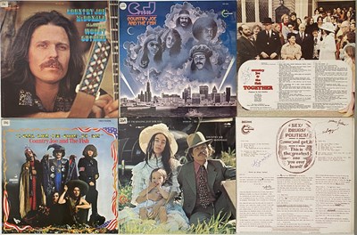 Lot 69 - COUNTRY JOE - LP PACK
