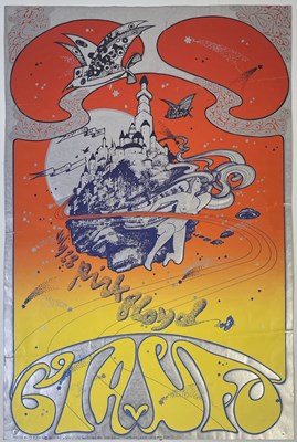 Lot 16 - PINK FLOYD - ORIGINAL CIA UFO 1967 HAPSHASH AND THE COLOURED COAT POSTER.