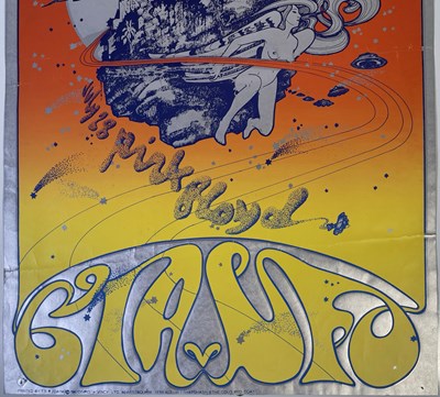 Lot 16 - PINK FLOYD - ORIGINAL CIA UFO 1967 HAPSHASH AND THE COLOURED COAT POSTER.