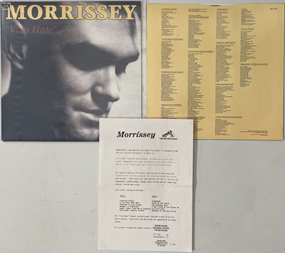 Lot 65 - THE SMITHS/ MORRISSEY - LP PACK (INC PRESS RELEASE)