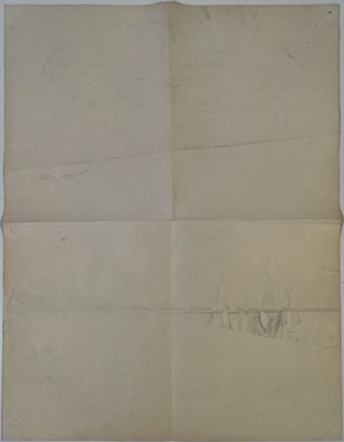 Lot 17 - PINK FLOYD - ORIGINAL AND RARE UMMAGUMMA PROMOTIONAL POSTER.