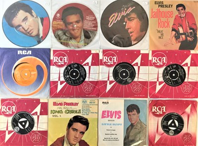 Lot 1161 - ELVIS PRESLEY - 7" COLLECTION