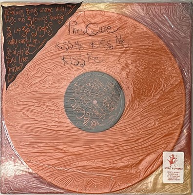 Lot 83 - THE CURE - KISS ME KISS ME KISS ME 2 LP + BONUS ORANGE 12" (FACTORY SEALED - FIXHA 13)