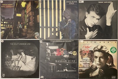 Lot 94 - DAVID BOWIE/ VELVET UNDERGROUND/ LOU REED - LP PACK