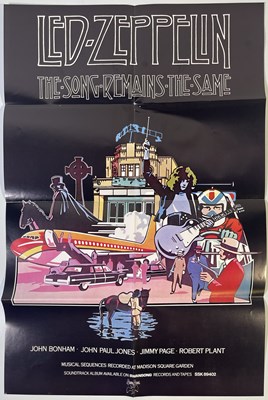 Lot 406 - LED ZEPPELIN - ORIGINAL SONG REMAINS THE SAME PROMOTIONAL POSTER.