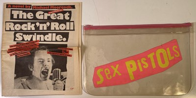 Lot 421 - SEX PISTOLS 1977 PROMOTIONAL WALLET.
