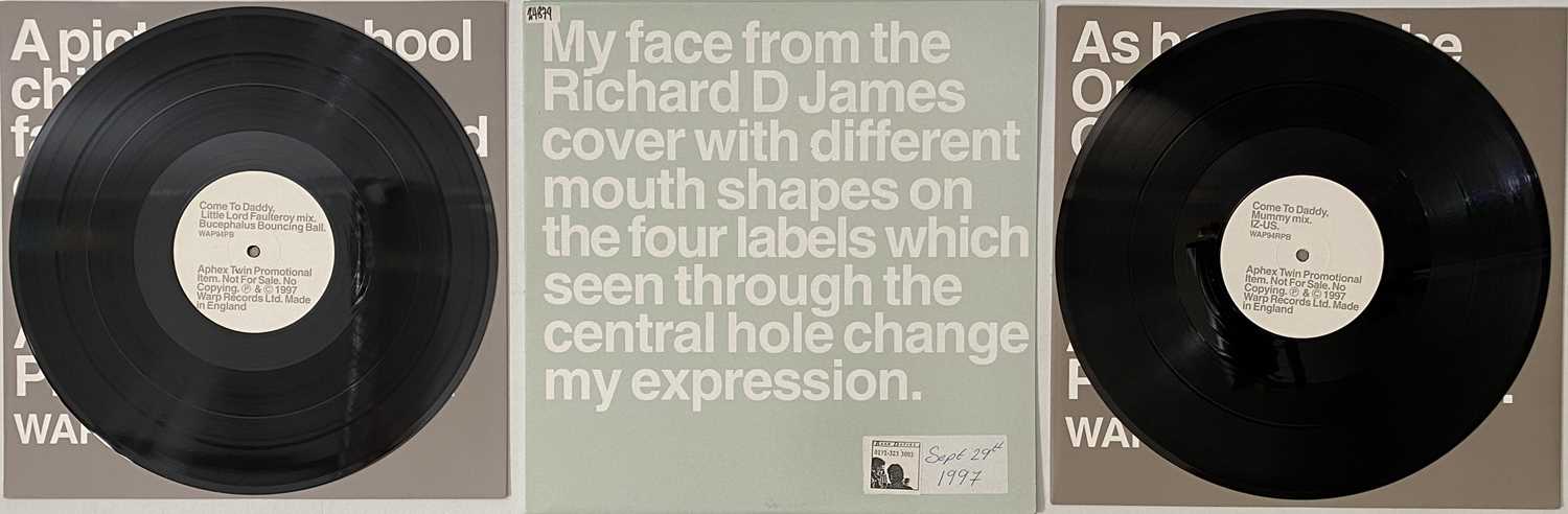 Lot 133 - APHEX TWIN - COME TO DADDY LP (PROMOTIONAL 12" - WAP94P)