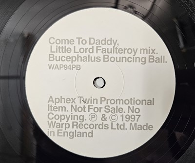 Lot 133 - APHEX TWIN - COME TO DADDY LP (PROMOTIONAL 12" - WAP94P)