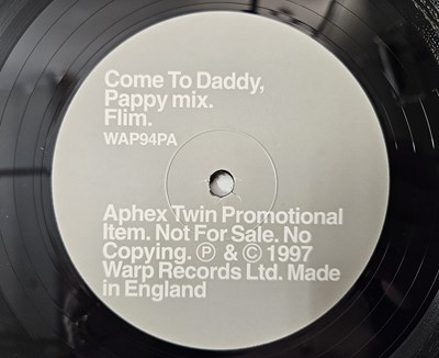 Lot 133 - APHEX TWIN - COME TO DADDY LP (PROMOTIONAL 12" - WAP94P)