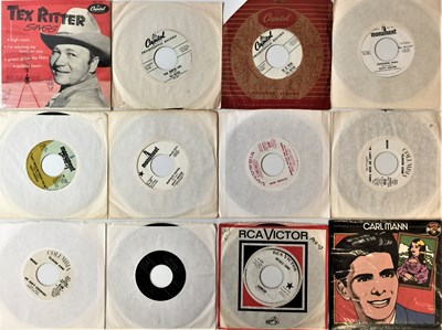 Lot 1162 - 50s - COUNTRY/ R&R/ POP/ JAZZ/ ROCKABILLY 7" COLLECTION
