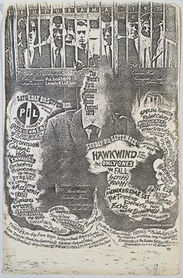Lot 400 - JOY DIVISION / PIL / THE FALL AND MORE - ORIGINAL FUTURAMA FESTIVAL HANDBILL.