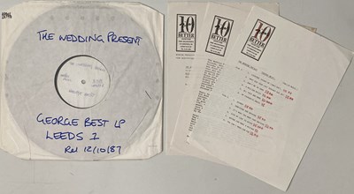 Lot 139 - THE WEDDING PRESENT - GEORGE BEST LP (LEEDS 1 - WHITE LABEL TEST PRESSING)