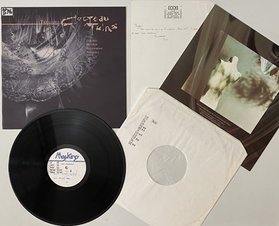 Lot 140 - COCTEAU TWINS - TREASURE LP (CAD 412 - WHITE LABEL TEST PRESSING INC PROOF SLEEVE/INNER)