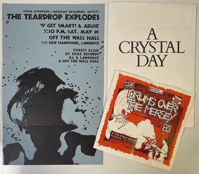 Lot 415 - LIVERPOOL NEW WAVE SCENE - ECHO / TEARDROP ETC.