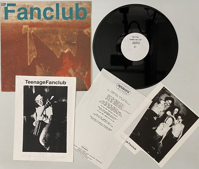Lot 145 - TEENAGE FANCLUB - A CATHOLIC EDUCATION LP (PAPLP 004 - WHITE LABEL TEST PRESSING - INC PROOF SLEEVE/INSERTS)