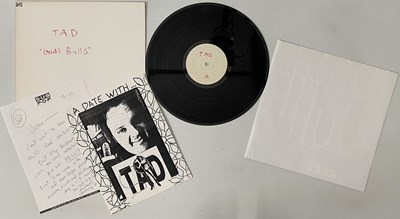 Lot 149 - TAD - GOD'S BALLS LP (WHITE LABEL TEST PRESSING - SP 27)