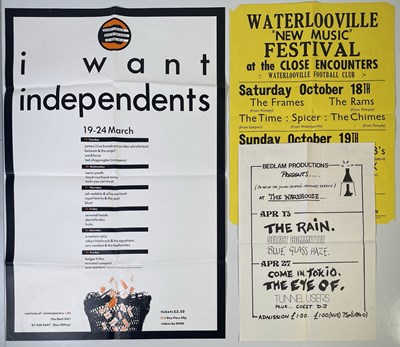 Lot 361 - 1980S NEW WAVE / POST PUNK POSTERS.