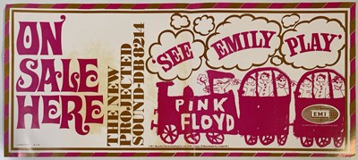 Lot 409 - PINK FLOYD INTEREST - AN ORIGINAL 'SEE EMILY PLAY' PROMOTIONAL BANNER POSTER.
