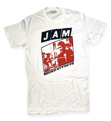 Lot 341 - THE JAM 'SOUND AFFECTS' ORIGINAL 1980 PROMO T-SHIRT.