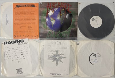 Lot 177 - METAL / THRASH / GRINDCORE (MOSTLY TEST PRESSINGS) - LP PACK