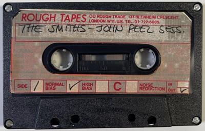 Lot 135 - THE SMITHS - ROUGH TRADE CASSETTE WITH PEEL SESSIONS RECORDINGS.
