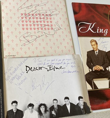 Lot 233 - ROCK AND POP SIGNED RECORDS.